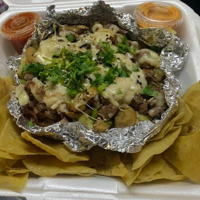 Papa Rellena de Arrachera