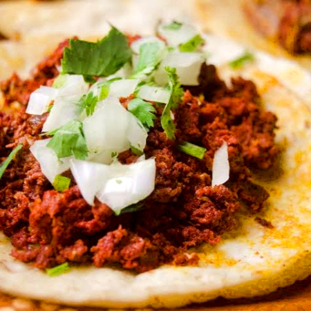 Tacos de Chorizo