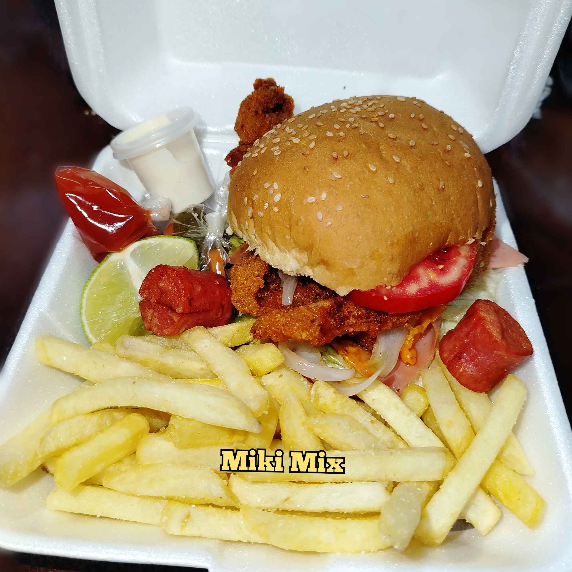 Hamburguesa de TENDERS NATURAL