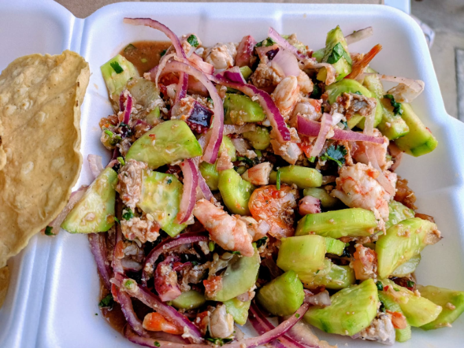 Tostitos y aguachiles La joya