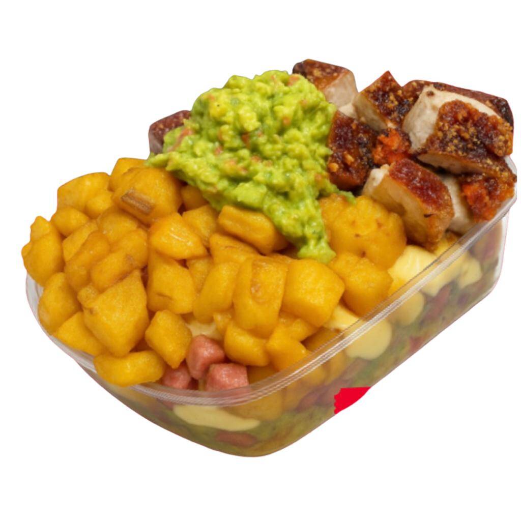 Salchi Chicharron Para Tres