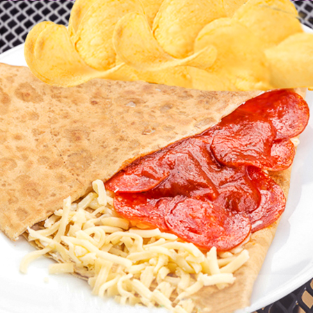 Crepa Italiana con Papas Chips (Adictiva) *