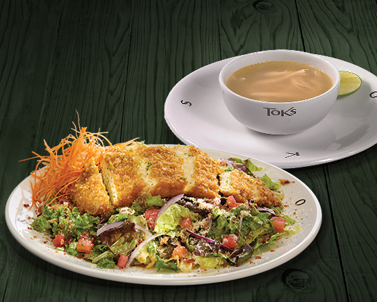 Combo Ensalada de Pollo Crocante