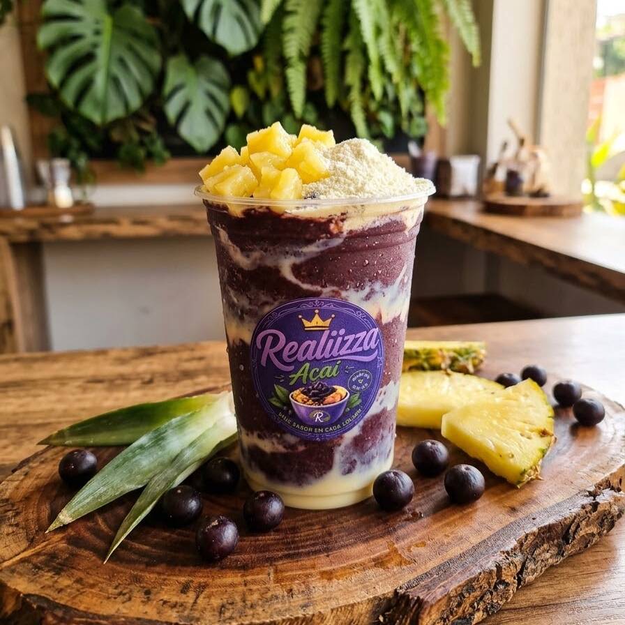 💜Açaí cremoso e irresistível, preparado do jeitinho que você gosta! 😋
Com 2 camadas de até 3 complementos, 1 calda e 1 fruta para criar sua combinação perfeita.
E para deixar essa experiência ainda mais irresistível, complete com nossos cremes especiais. Escolha quantos quiser e descubra sua combinação favorita. 💜
Monte do seu jeito e aproveite cada colherada!