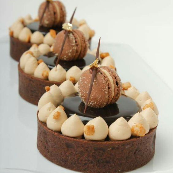 Tarta De Nuez y Café
