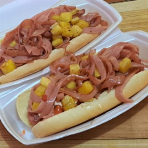 Hot Dog Hawaiano