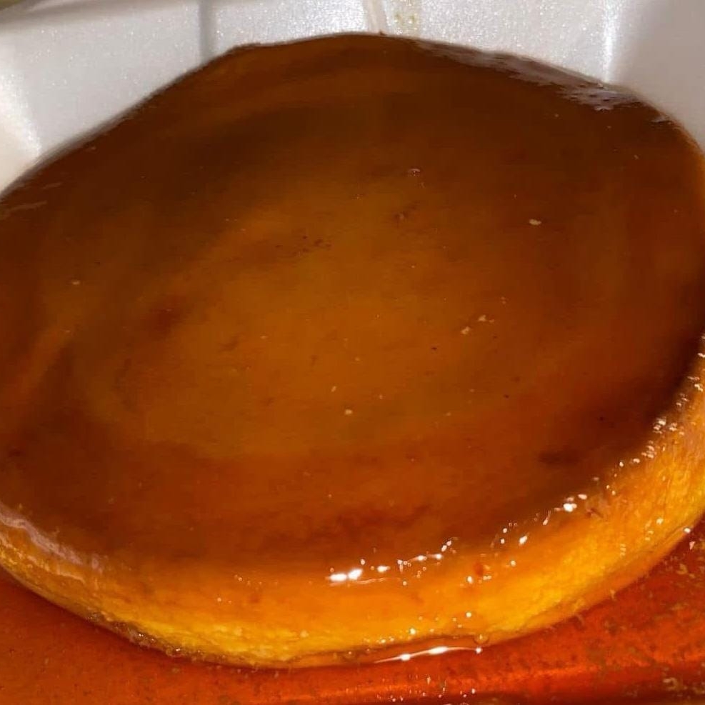 Flan napolitano rebanadas