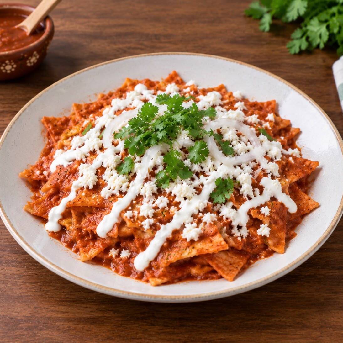 Chilaquiles Rojos