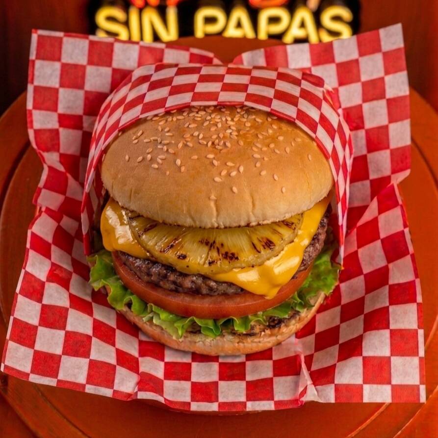 Hamburguesa Hawaiana