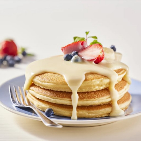 Hot Cakes con Lechera