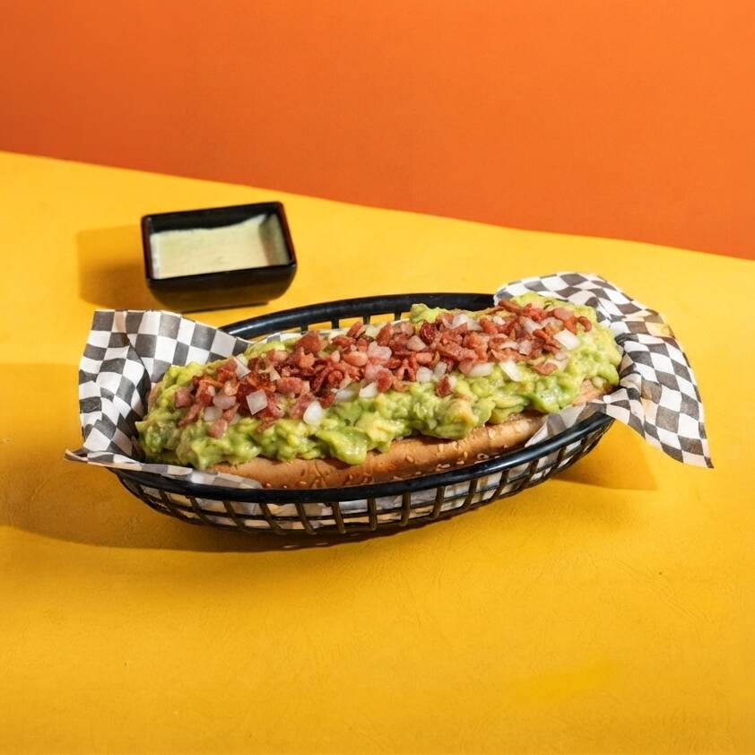 Hot Dog Guacamole