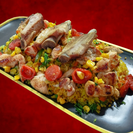 Combo Arroz Ranchero Mediano + Papa