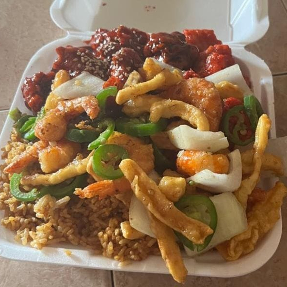 Combo Camaron Crispy y 3 Guisados