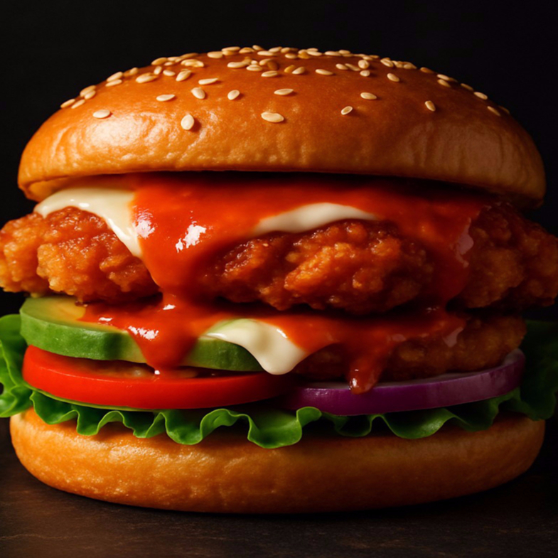 Buffalo Chicken Burger