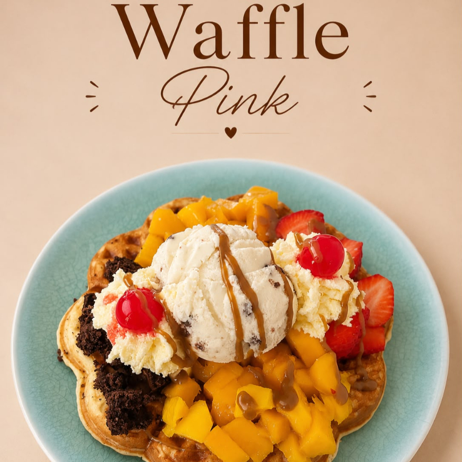 Waffles Pink