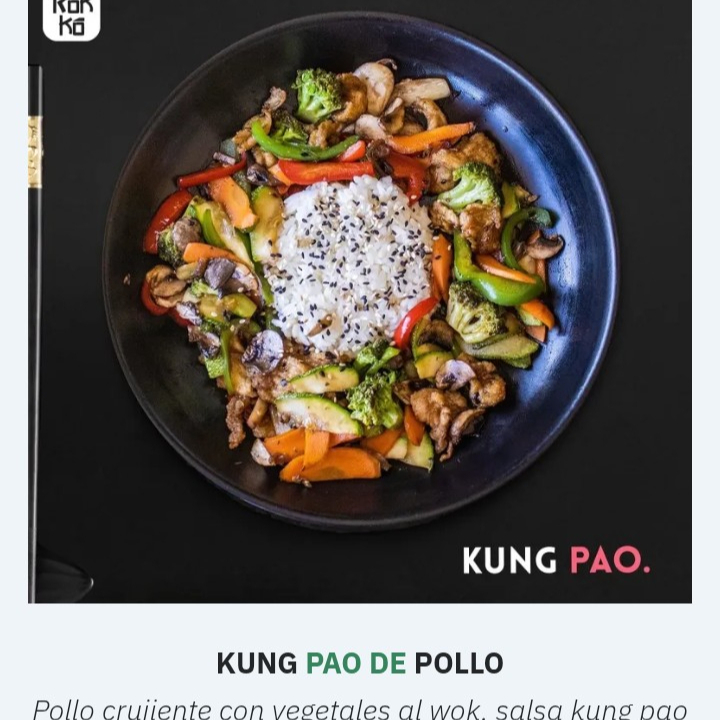 Kung Pao de Pollo