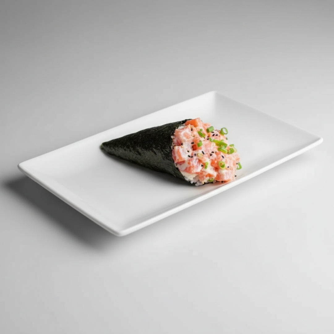 Salmao Moido, Creme Cheese, Cebolinha e Arroz