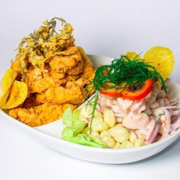 Ceviche + Chicharrón de Pescado