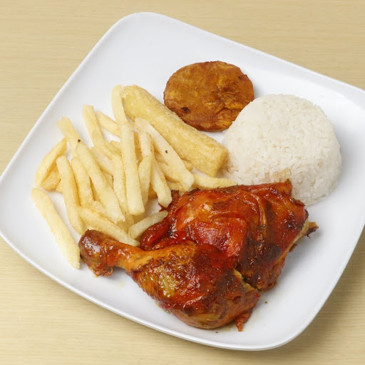 Bandeja Con Pollo Asado