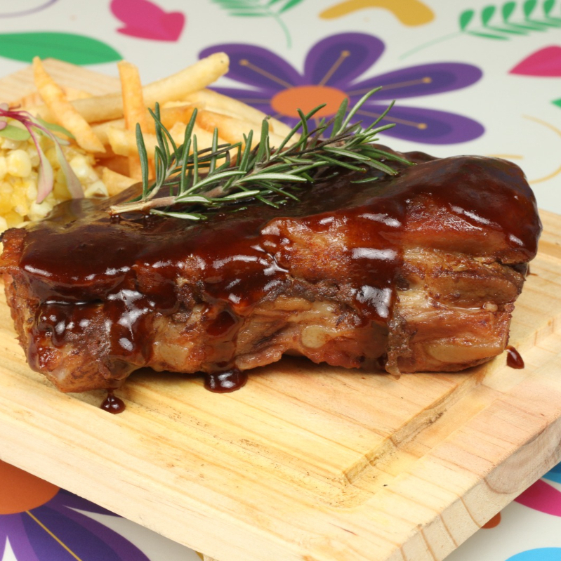 Costillas a la B.B.Q 500gr