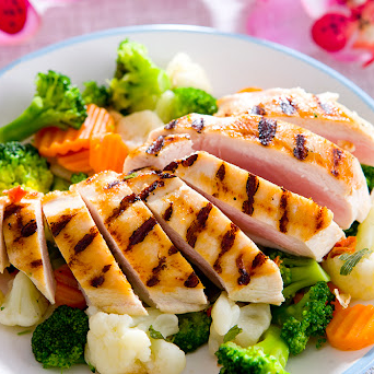 Pollo con Aceite de Oliva