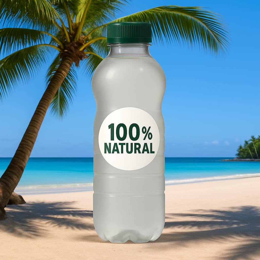 Engarrafado na hora, zero conservantes