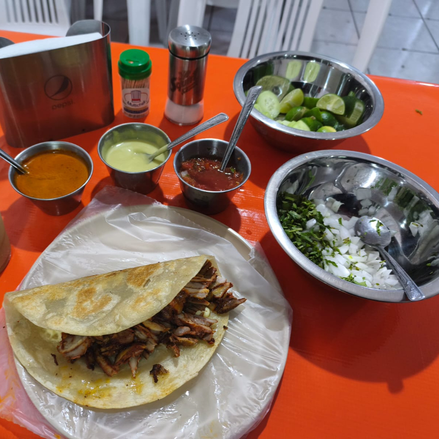 Quesadilla de Harina al Pastor