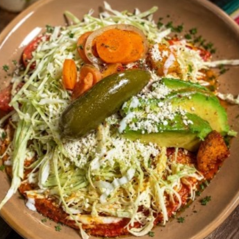 Enchiladas sencillas Sin Carne (4pz)