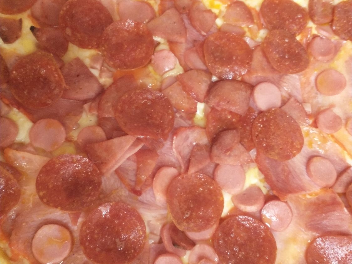 Pizza Carnes frías Chica