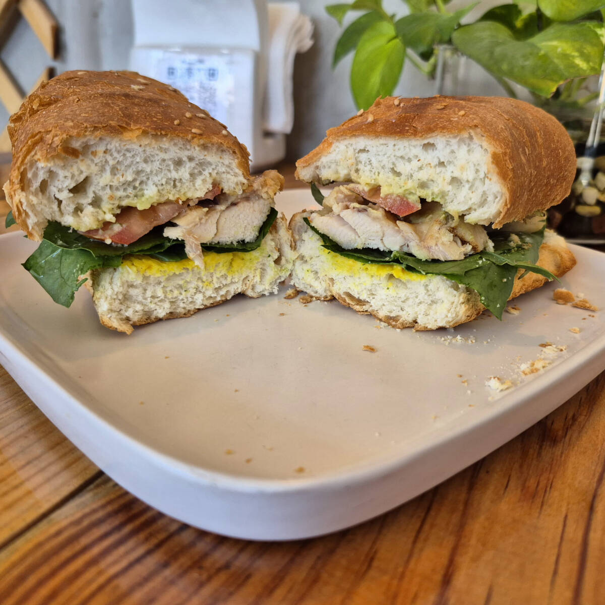Baguette Pechuga a la Plancha