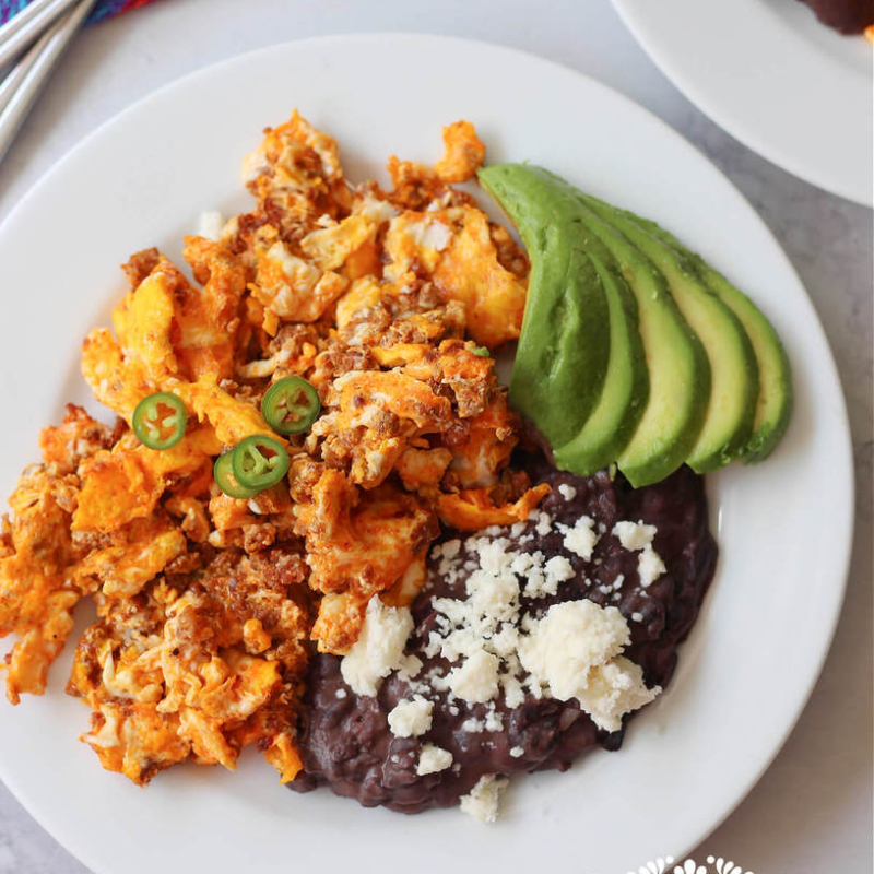 Huevo Con Chorizo