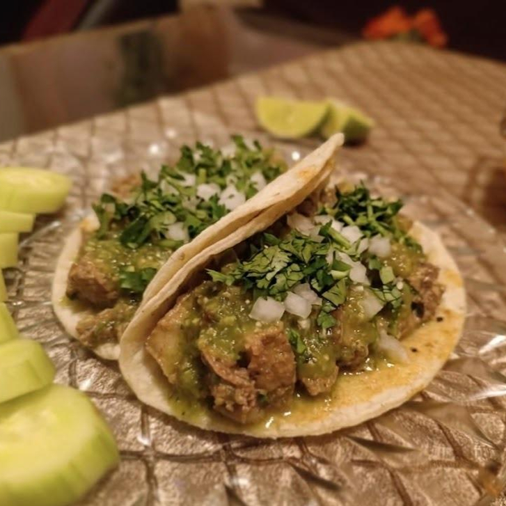 Taco de Chicharrón Verde
