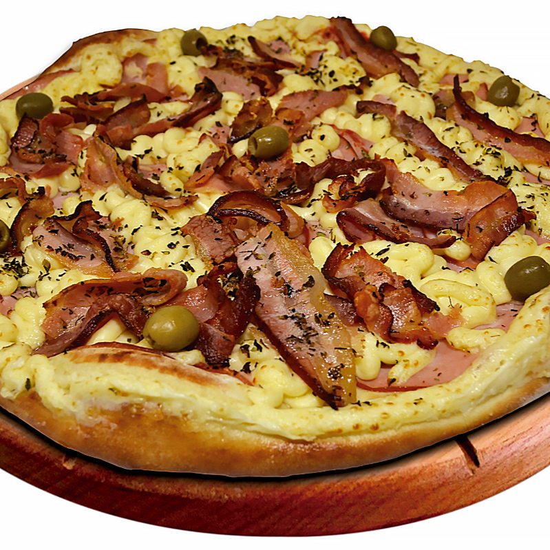 Peito de peru, Catupiry original e Bacon