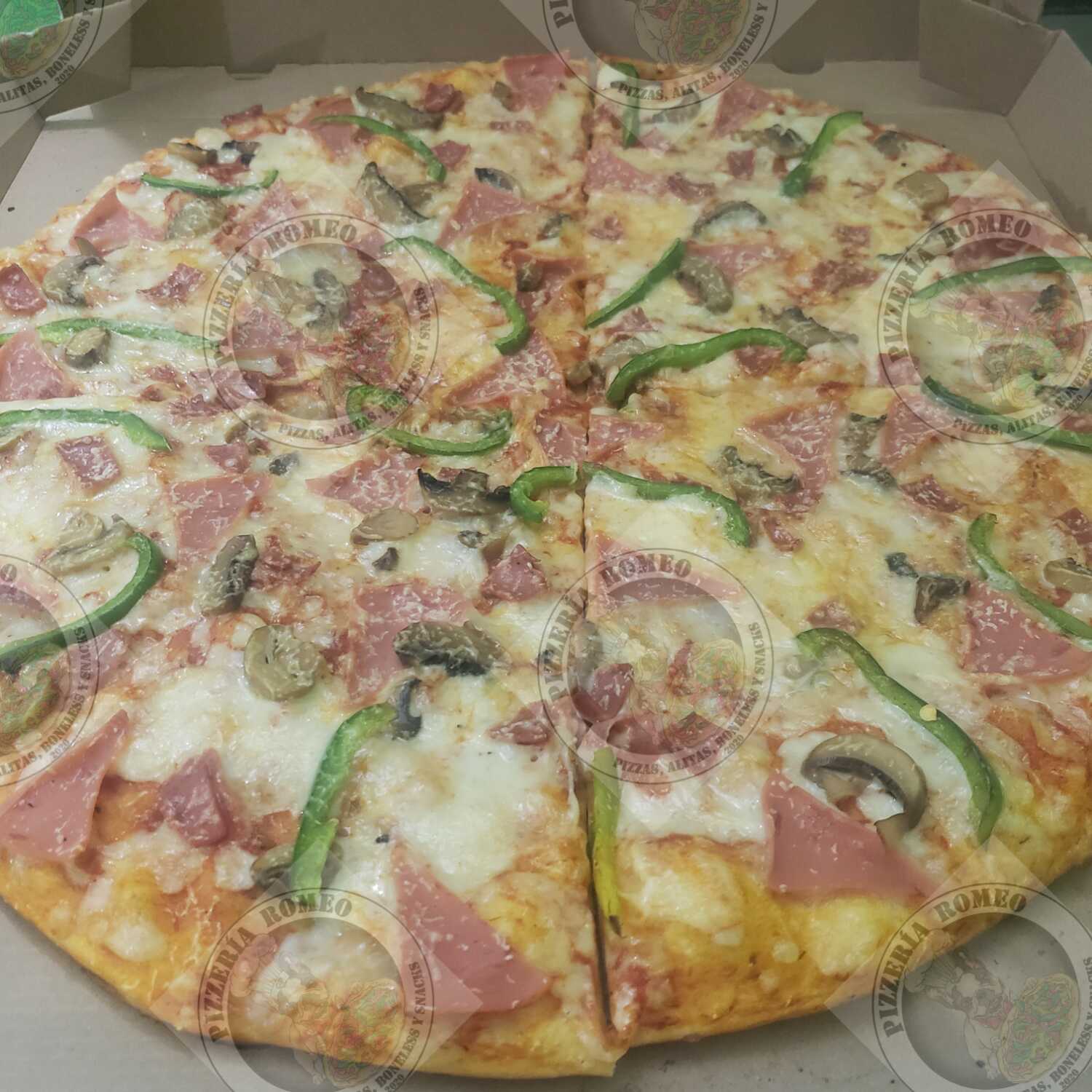 Pizza Salami Especial Orilla Tradicional