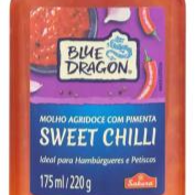 Molho de galeia agridoce com pimenta sweet chilli Blue Dragon 175ml