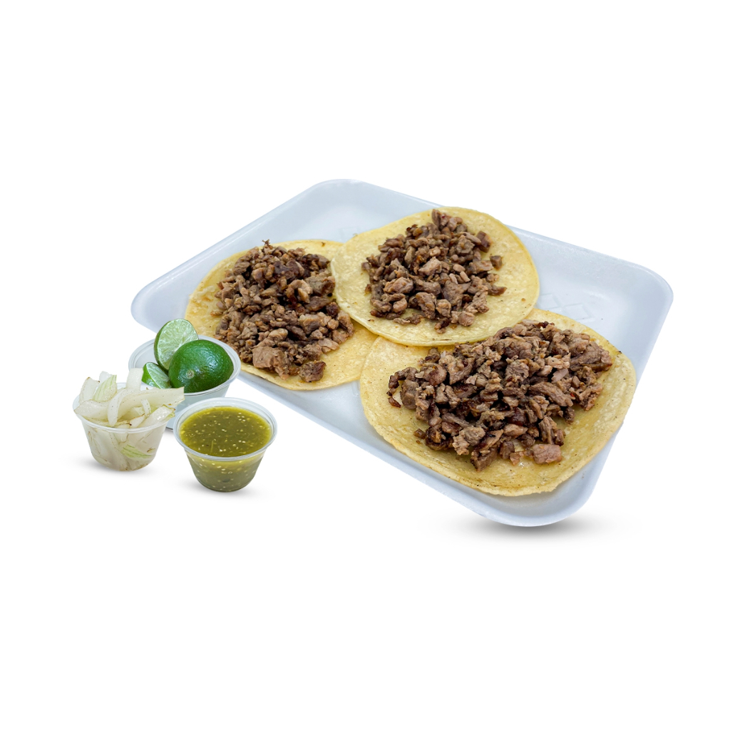 Carne Asada 3 pzs Delivery