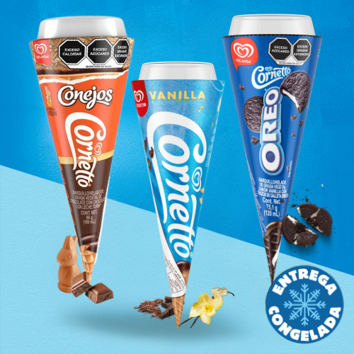 Surtido Cornettos (3 Pzas)