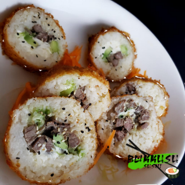 Orde de Sushibolas de Res (3 Piezas)