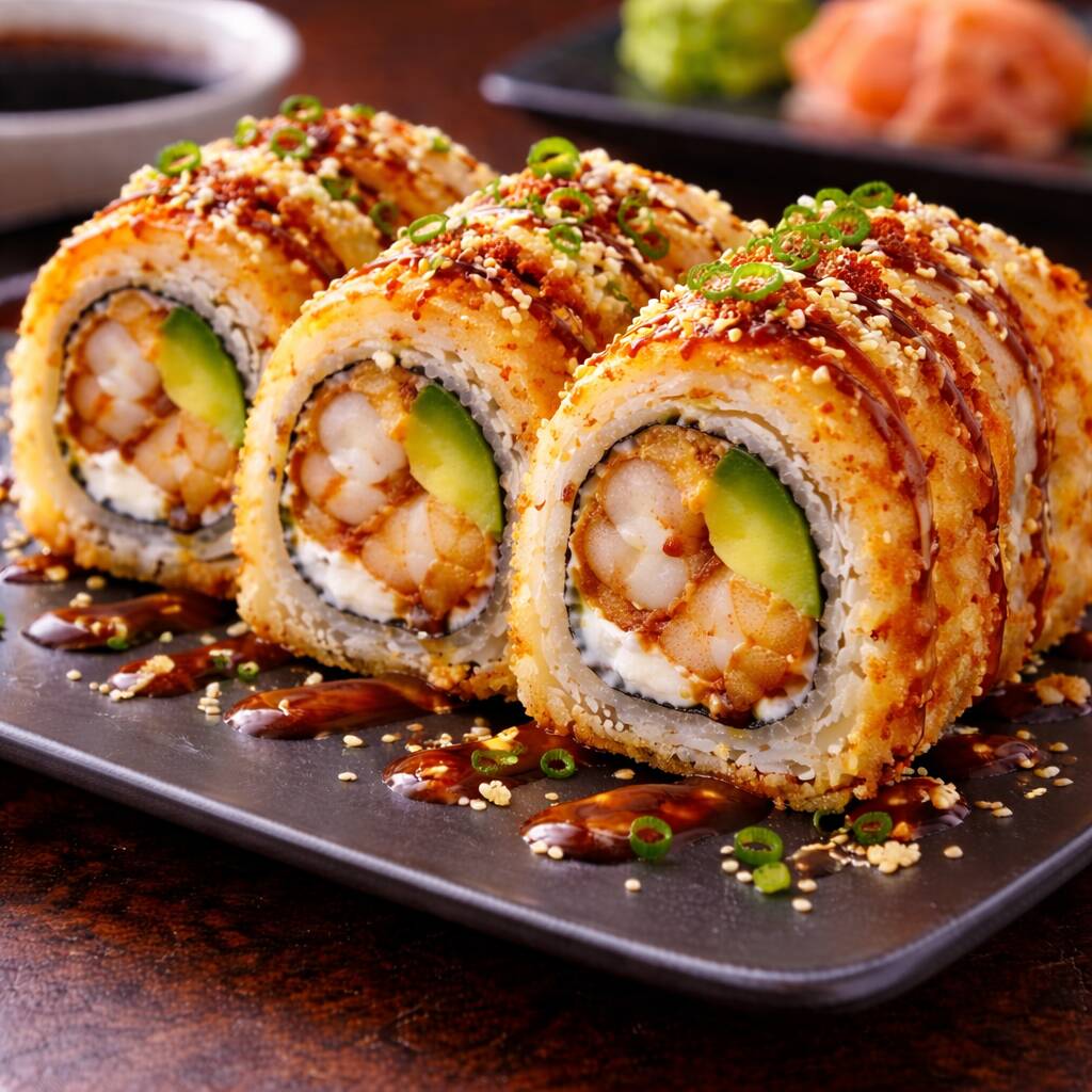 🍤 Calamar Tempura Roll