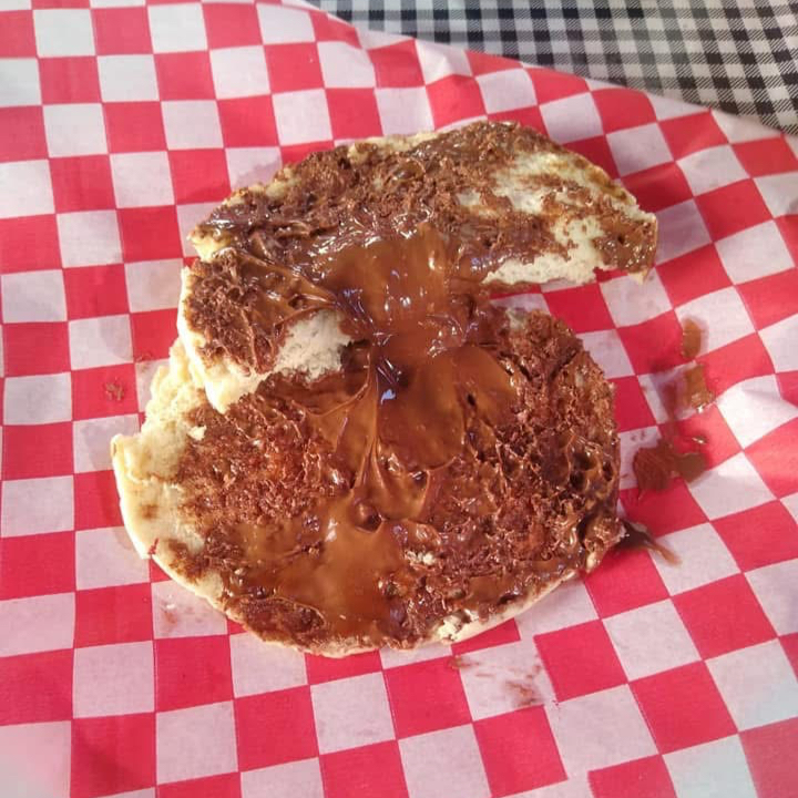 Gordita de Harina con Nutela