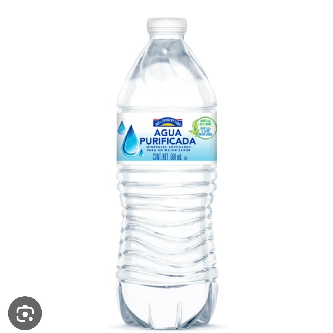 Botella de Agua Natural