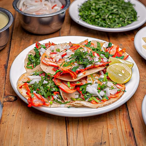 Taco al Pastor (Tortilla de Maíz)