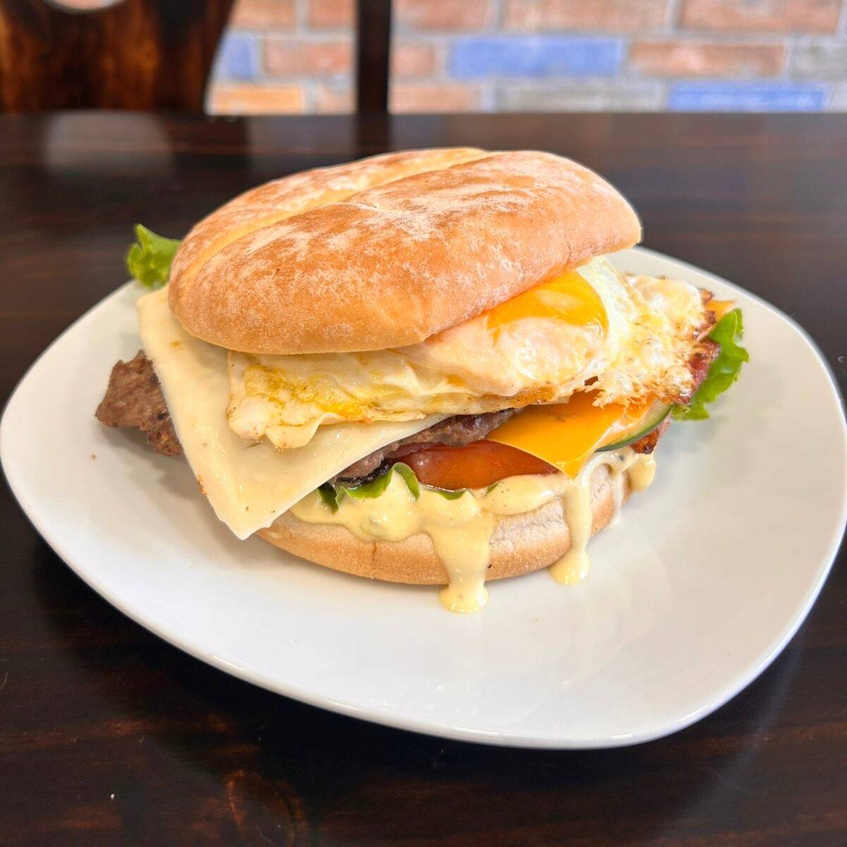 Hamburguesa "La Llama"
