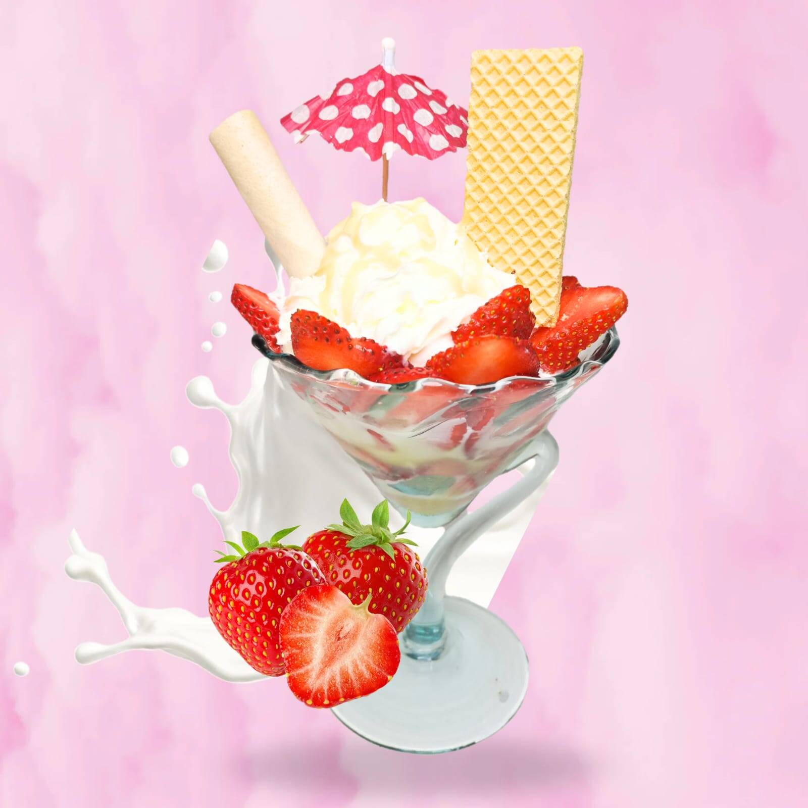 Fresas con Crema