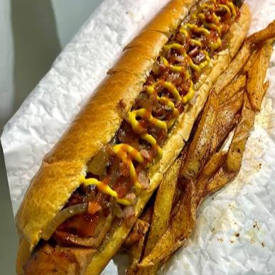 Hot Dog con Papas