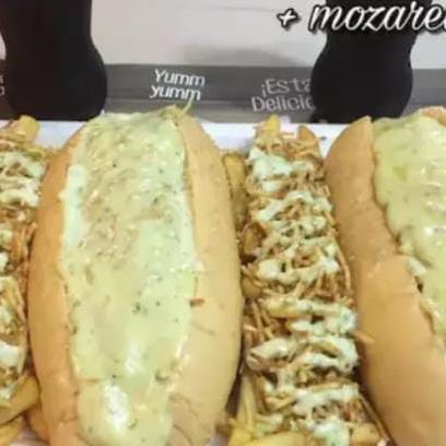 2 Perros Gratinados + 2 Francesas