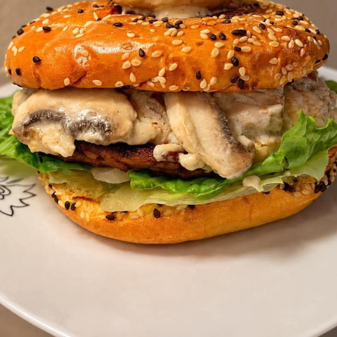 Hamburguesa de Champiñón