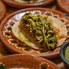 Taco de Mole Verde