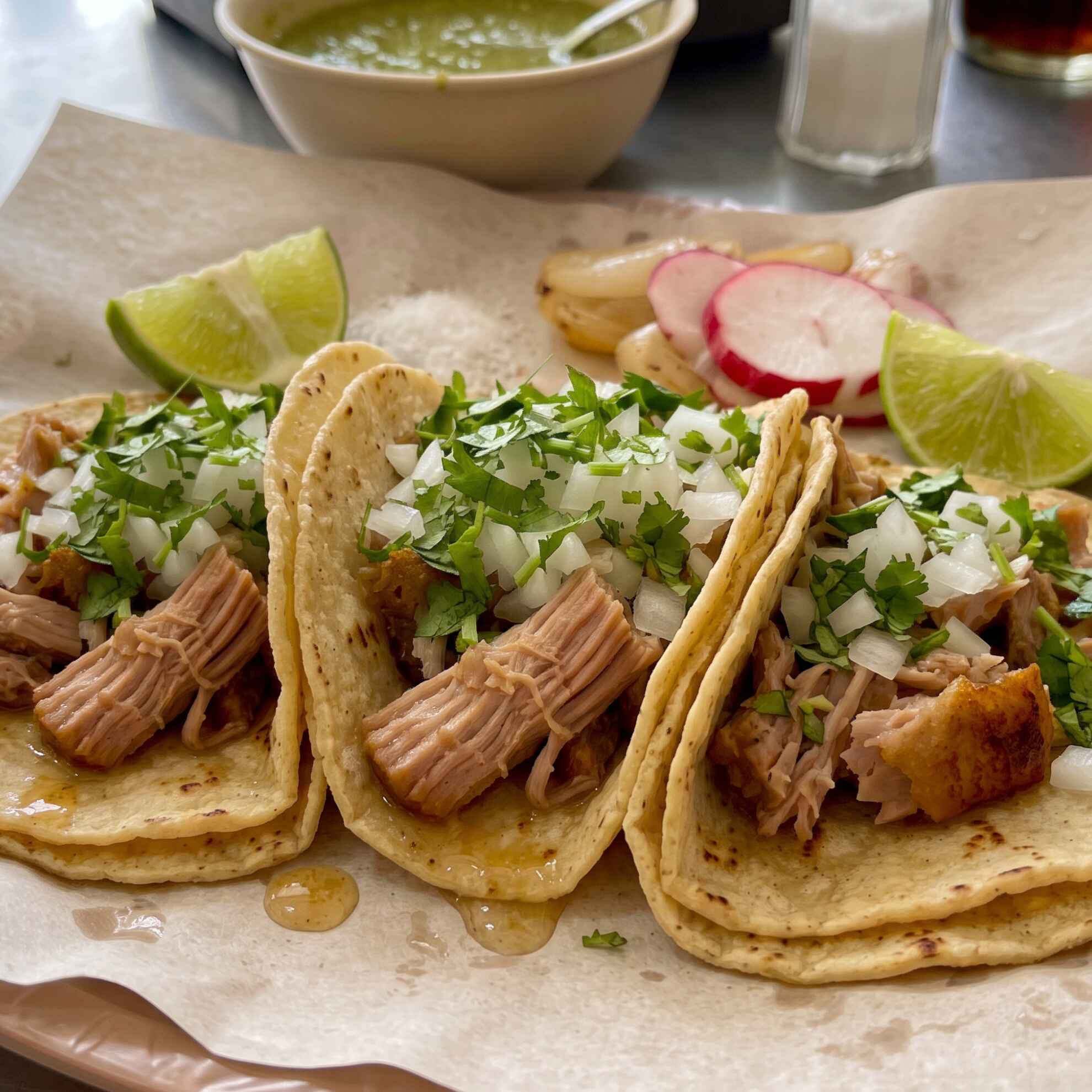 Tres Tacos de Surtido