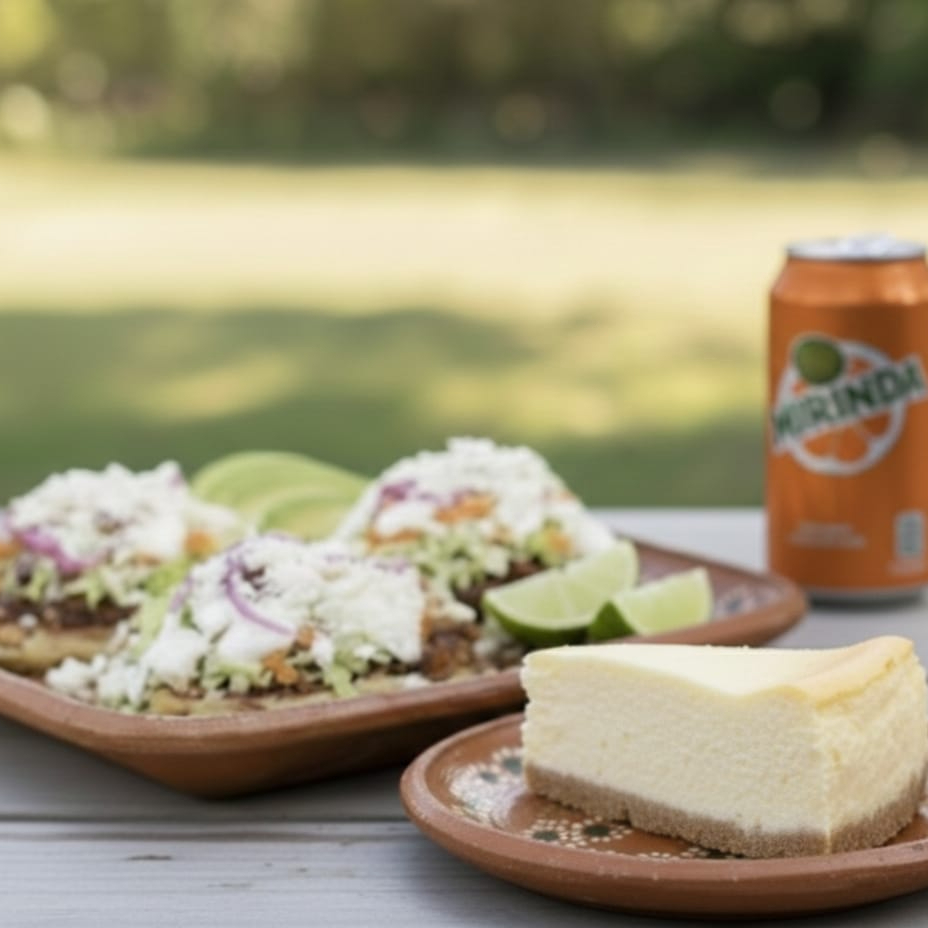 Combo 3, 3 Gorditas Postre y Refresco 355 ml